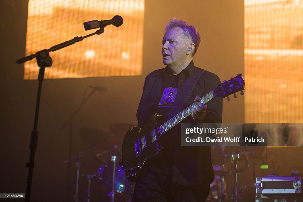 New Order Performs At Casino de Paris