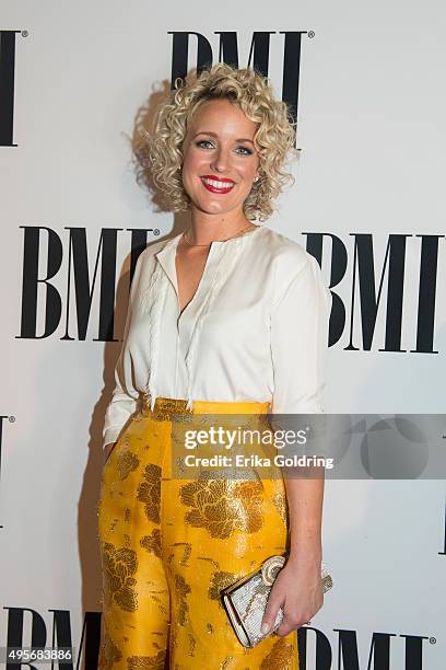 Cam attends the 63rd Annual BMI Country awards on November 3, 2015 in Nashville, Tennessee.