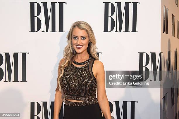 Brooke Eden attends the 63rd Annual BMI Country awards on November 3, 2015 in Nashville, Tennessee.