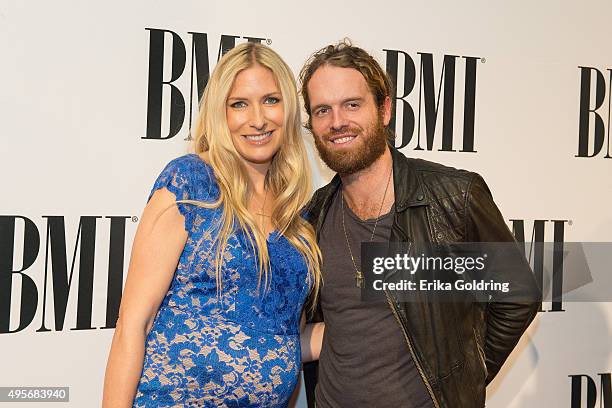 Holly Williams and Chris Coleman attend the 63rd Annual BMI Country awards on November 3, 2015 in Nashville, Tennessee.