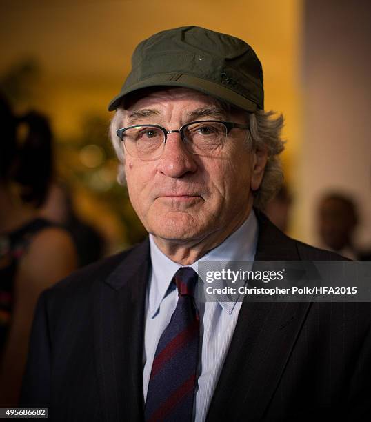 Actor Robert De Niro attends the 19th Annual Hollywood Film Awards at The Beverly Hilton Hotel on November 01, 2015 in Beverly Hills, California.