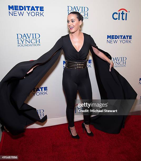 Singer Katy Perry attends the 2015 Change Begins Within Benefit Gala at Carnegie Hall on November 4, 2015 in New York City.