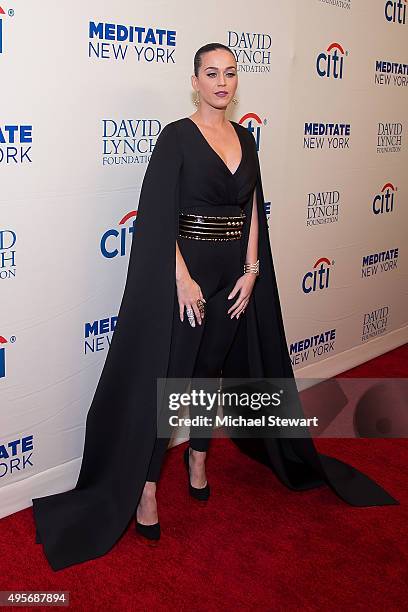 Singer Katy Perry attends the 2015 Change Begins Within Benefit Gala at Carnegie Hall on November 4, 2015 in New York City.