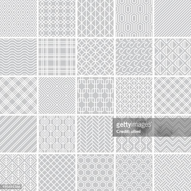 seamless pattern - wicker stock illustrations