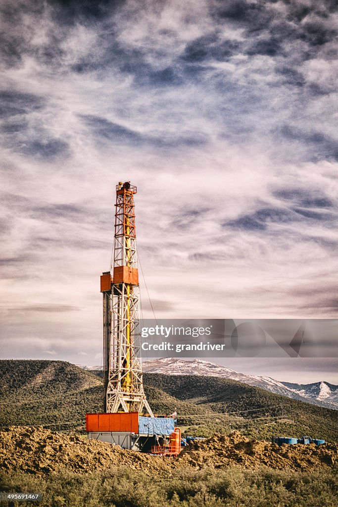 Fracking Drill Rig