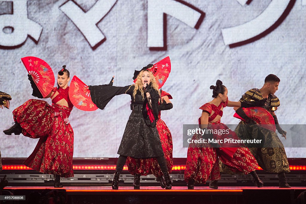 Madonna Performs In Cologne