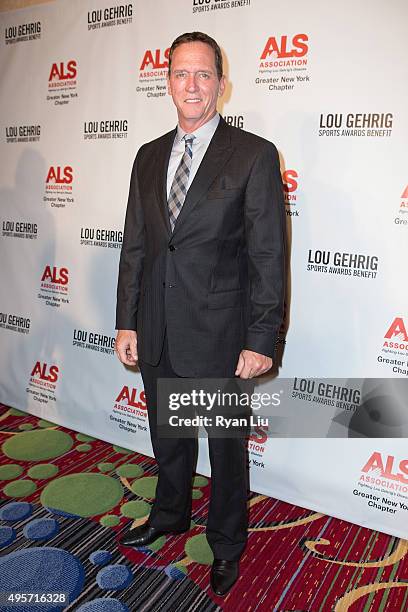 David Cone attends The ALS Association Greater New York 21st Annual Lou Gehrig Sports Awards Benefit at The New York Marriott Marquis on November 4,...