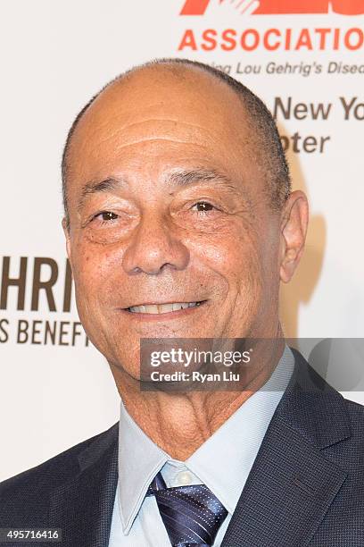 Former New York Yankees Roy White attends The ALS Association Greater New York 21st Annual Lou Gehrig Sports Awards Benefit at The New York Marriott...