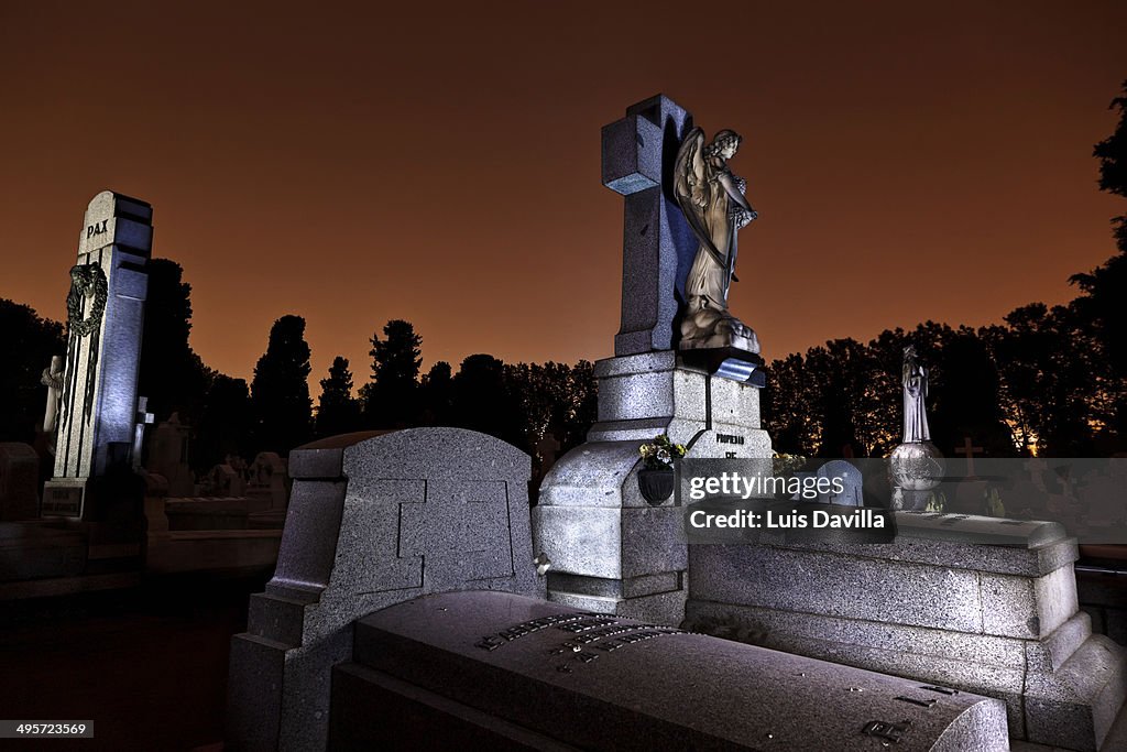 La Almudena cemetery,Madrid