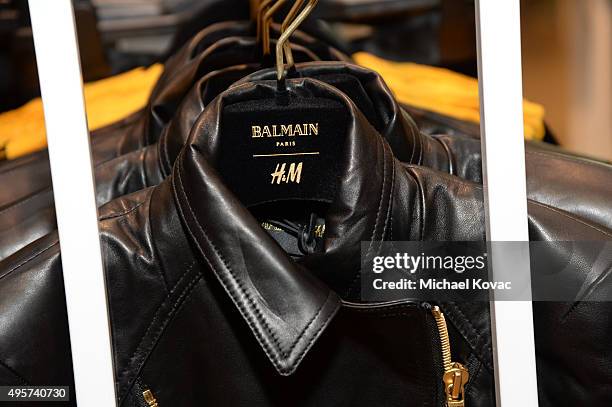 General view of the atmosphere is seen at the Balmain x H&M Los Angeles VIP Pre-Launch on November 4, 2015 in West Hollywood, California.