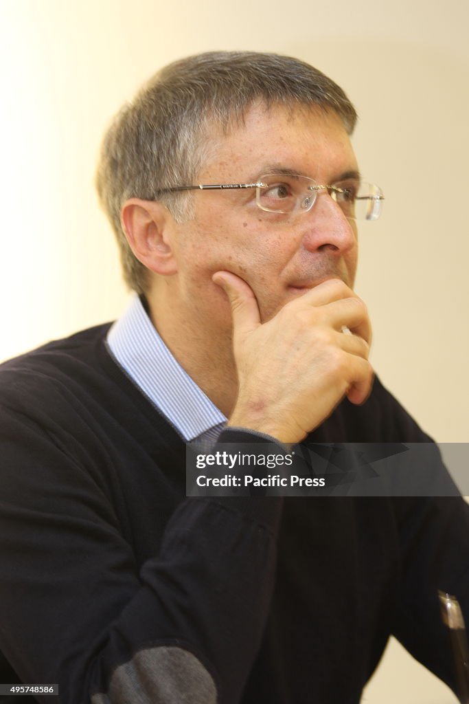 Raffaele Cantone during the presentation of Walter Veltroni'...