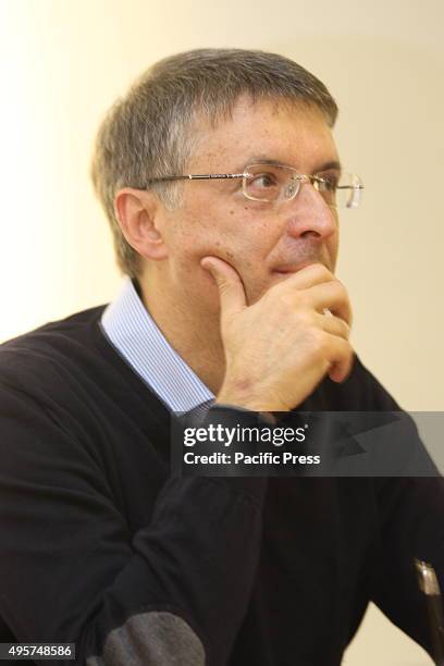 Raffaele Cantone during the presentation of Walter Veltroni's new novel in Naples. Walter Veltroni OMRI is an Italian writer, journalist and...