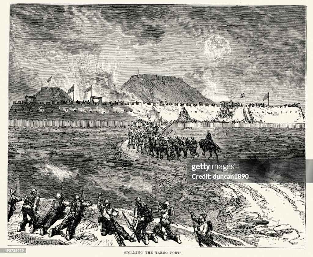 Battle of Taku Forts (1858)