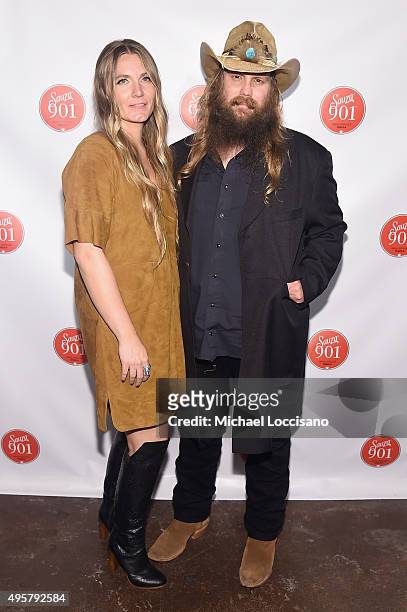 Chris Stapleton attends the CMA After Party at Citizen hosted by Justin Timberlake and Sauza 901 Tequila on November 4, 2015 in Nashville, Tennessee.