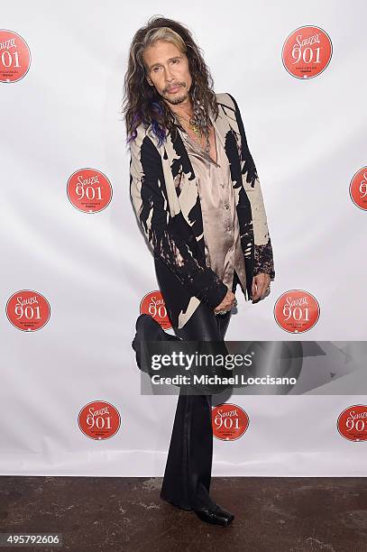 Steven Tyler attends the CMA After Party at Citizen hosted by Justin Timberlake and Sauza 901 Tequila on November 4, 2015 in Nashville, Tennessee.