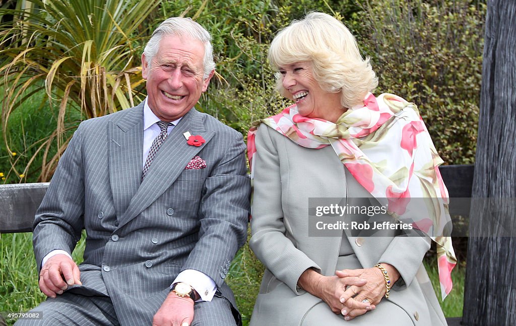 The Prince Of Wales & Duchess Of Cornwall Visit New Zealand - Day 2