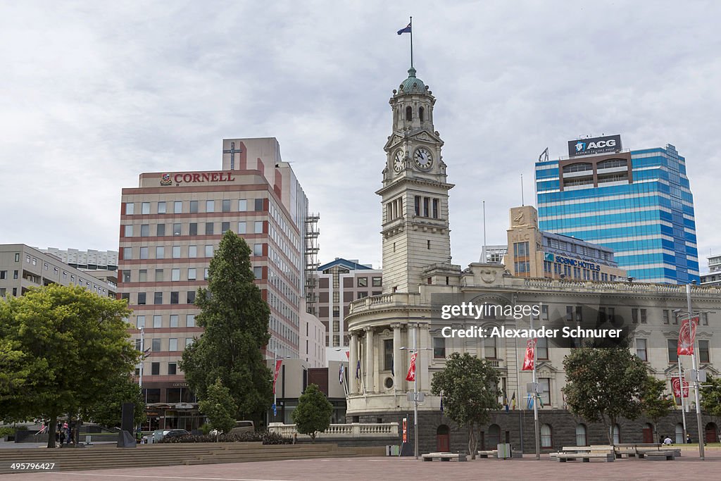 Aotea Square With The Historic Town Hall Building Auckland Auckland aotea-square-with-the-historic-town-hall-building-auckland-auckland