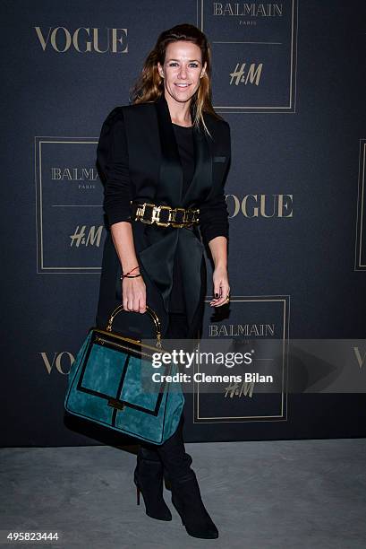 Alexandra Neldel attends the BALMAIN x H&M Berlin Launch Party on November 4, 2015 in Berlin, Germany.