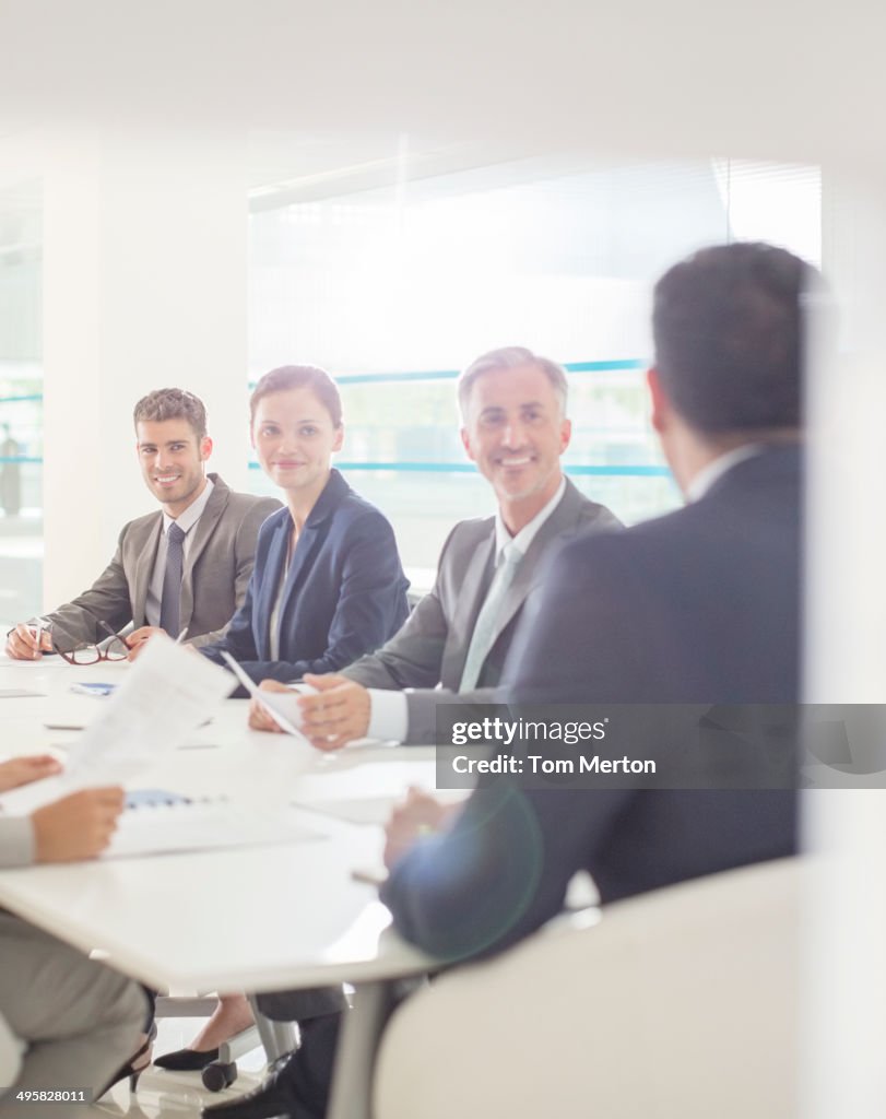 Business people meeting in conference room