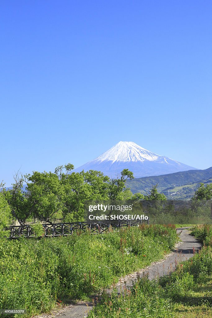 View of Mount Fuji, Japan