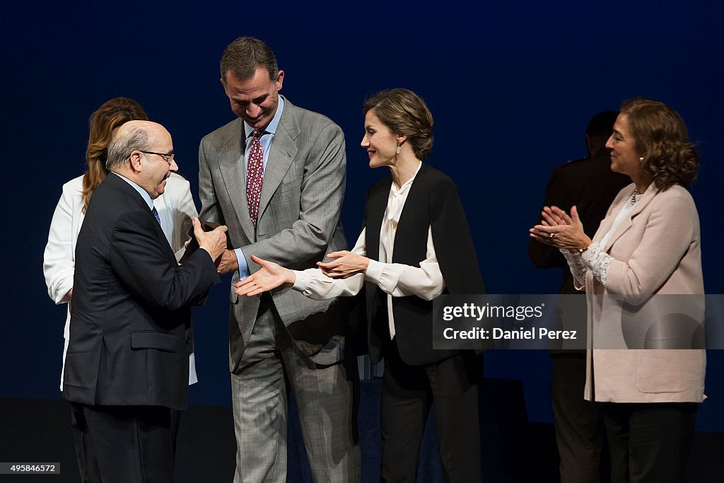 Spanish Royals Attend the Innovation and Design Awards 2015