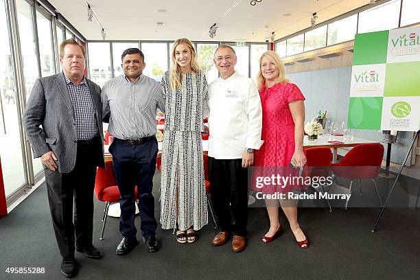 Peter White, Chet Rao, Whitney Port, Ron DeSantis, and Wendy Watkins attend The Cancer Nutrition Consortium celebration launch of Hormel Vital...