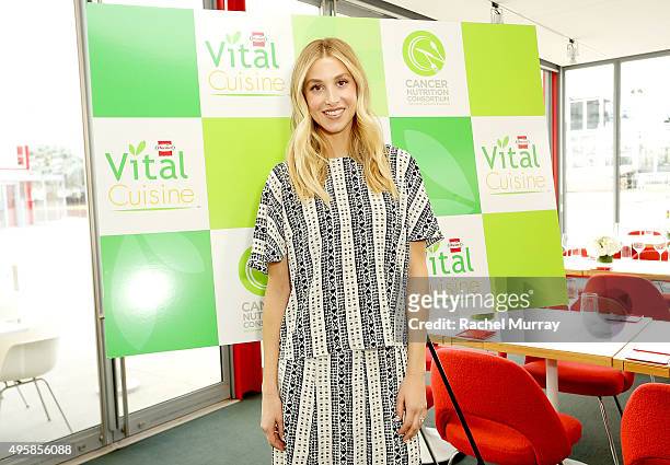 Whitney Port hosts The Cancer Nutrition Consortium celebration launch of Hormel Vital Cuisine products at Ray's & Stark Bar, LACMA on November 4,...