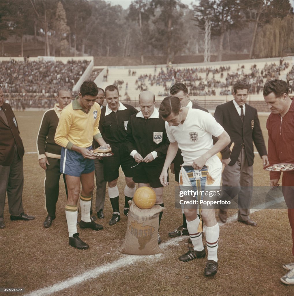 Brazil And England Kick Off