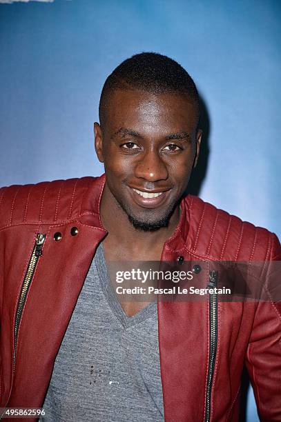 Blaise Matuidi attends a photocall prior to the "Amaluna" show from Cirque Du Soleil at Parc de Bagatelle on November 5, 2015 in Paris, France.