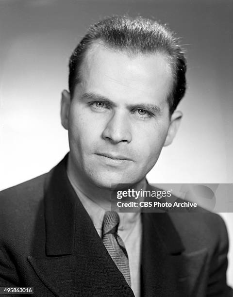 Dr. Peter Goldmark, Chief Engineer at CBS Laboratories. New York, NY. Image dated December 12, 1938.