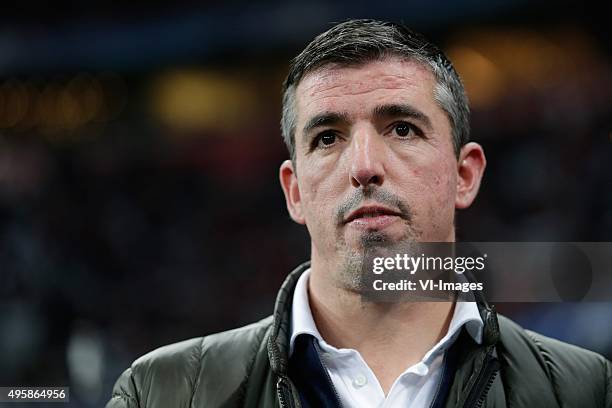 Roy Makaay during the Champion League group F match between FC Bayern Munich and Arsenal FC on November 4, 2015 at the Allianz Arena in Munich,...