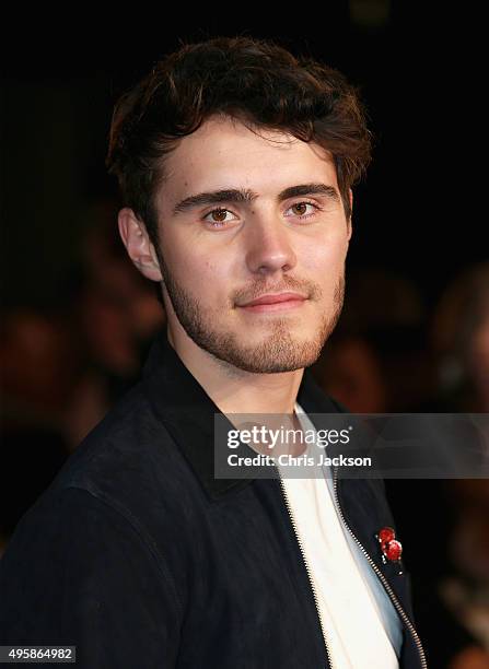 Alfie Deyes attends "The Hunger Games: Mockingjay Part 2" UK Premiere at the Odeon Leicester Square on November 5, 2015 in London, England.