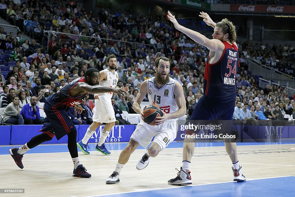 Real Madrid v FC Bayern Munich - Turkish Airlines Euroleague