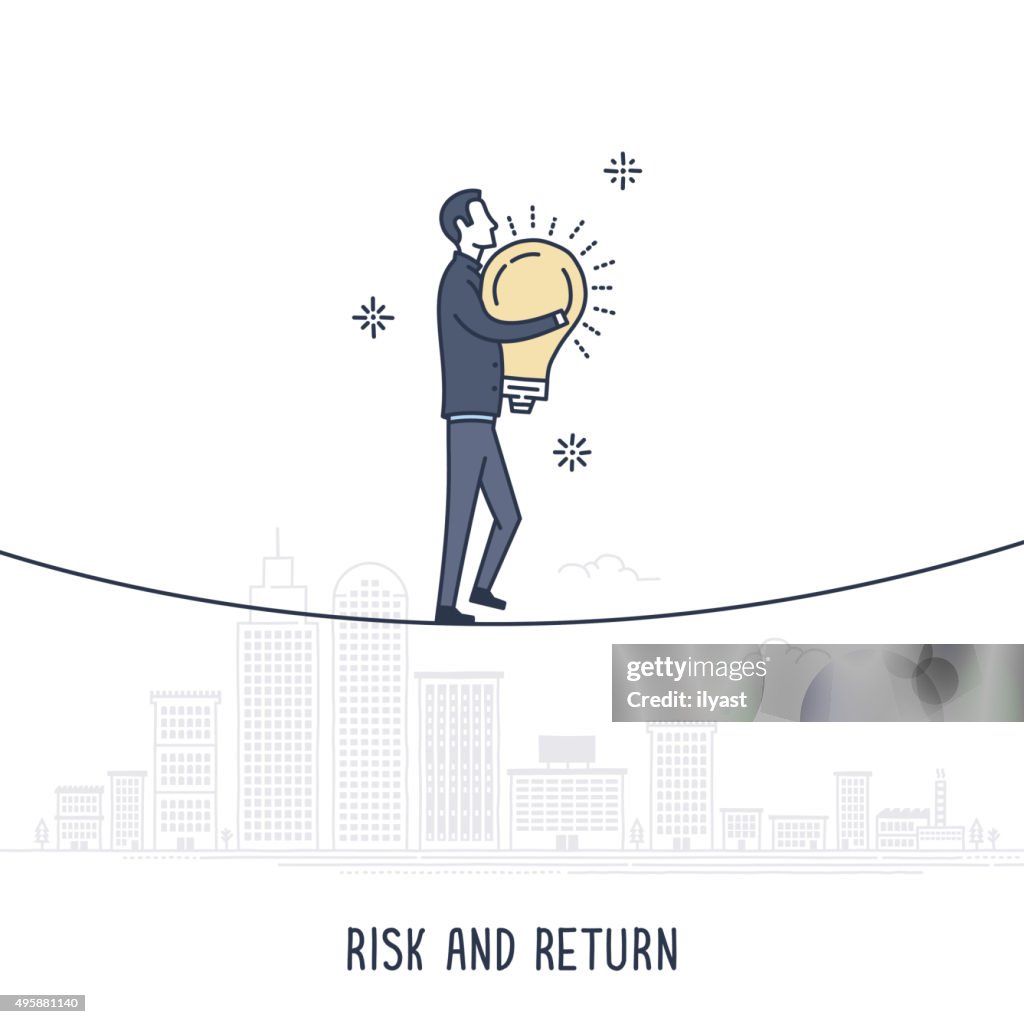 Risk And Return High-Res Vector Graphic - Getty Images