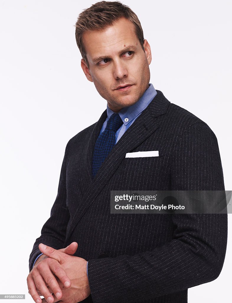Actor Gabriel Macht is photographed for Sharp Magazine on August 5 in