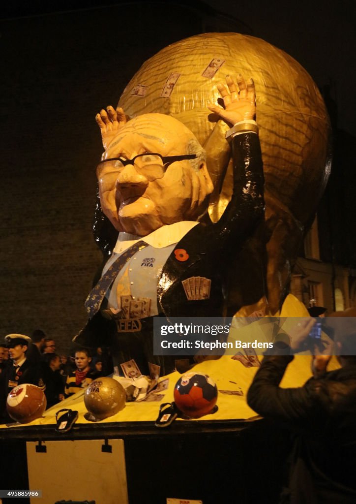 Bonfire Night Celebrations In Lewes