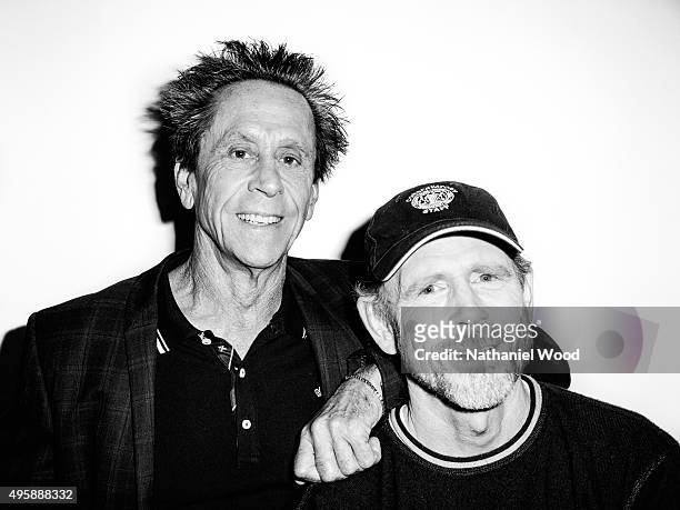 Producer Brian Grazer and director Ron Howard are photographed for The Wrap on October 26, 2015 in Los Angeles, California. PUBLISHED IMAGE.