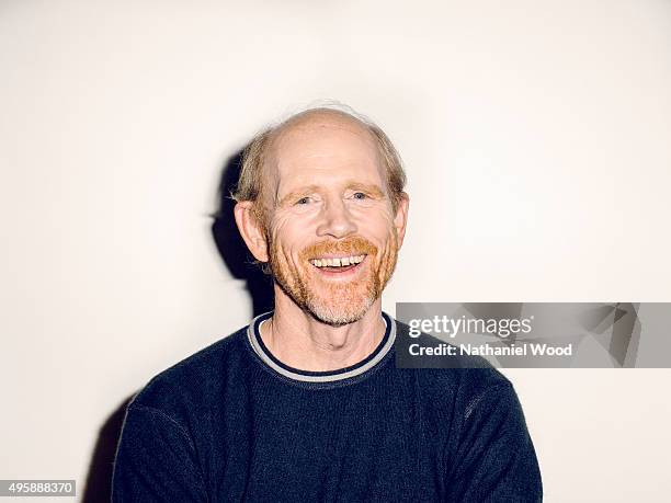 Director Ron Howard is photographed for The Wrap on October 26, 2015 in Los Angeles, California. PUBLISHED IMAGE.