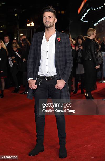 Ben Haenow attends The Hunger Games: Mockingjay Part 2 - UK Premiere at Odeon Leicester Square on November 5, 2015 in London, England.