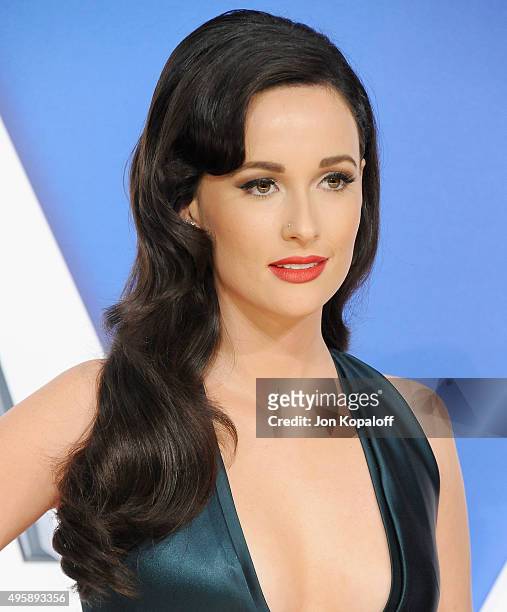 Singer Kacey Musgraves attends the 49th annual CMA Awards at the Bridgestone Arena on November 4, 2015 in Nashville, Tennessee.