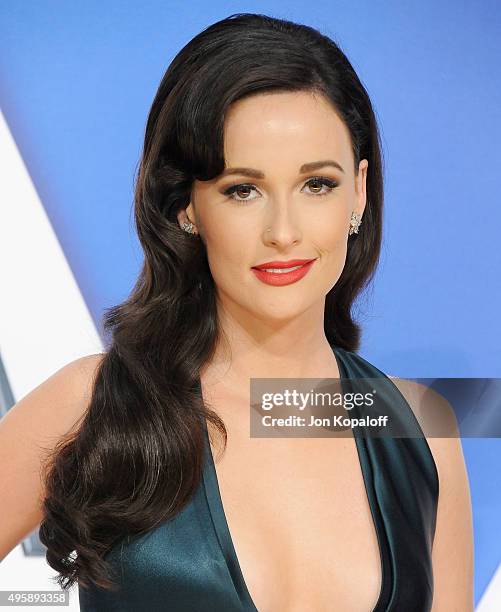 Singer Kacey Musgraves attends the 49th annual CMA Awards at the Bridgestone Arena on November 4, 2015 in Nashville, Tennessee.