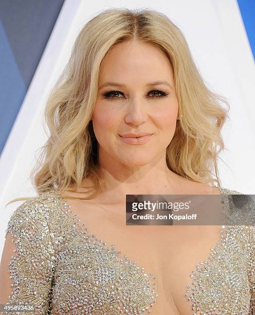 Singer Jewel attends the 49th annual CMA Awards at the Bridgestone Arena on November 4, 2015 in Nashville, Tennessee.