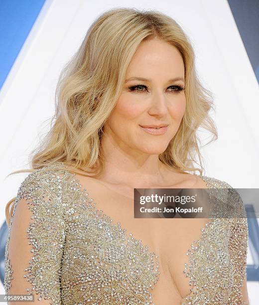 Singer Jewel attends the 49th annual CMA Awards at the Bridgestone Arena on November 4, 2015 in Nashville, Tennessee.