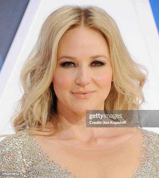 Singer Jewel attends the 49th annual CMA Awards at the Bridgestone Arena on November 4, 2015 in Nashville, Tennessee.