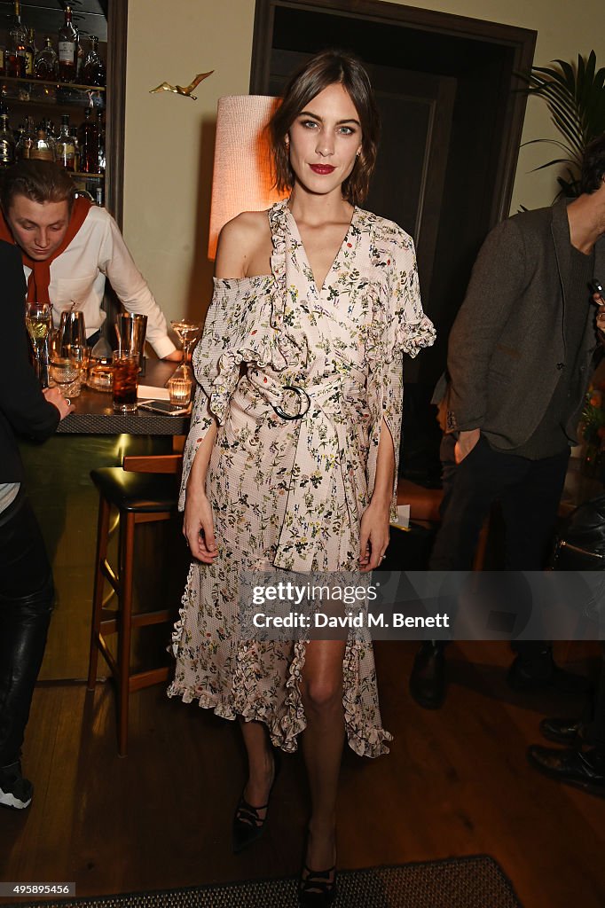 Villoid x Elle Dinner Hosted By Alexa Chung