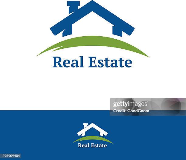 real estate icon - private property stock illustrations