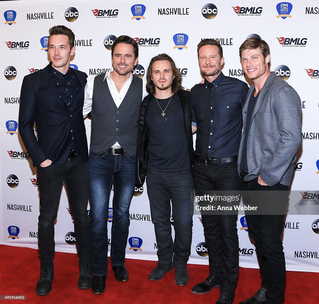 CMA Songwriters Series Featuring The Men Of ABC's "Nashville"