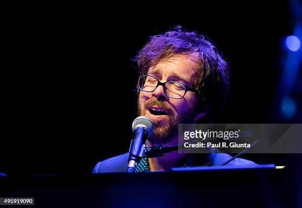 Ben Folds performs on stage at The Tabernacle on November 5, 2015 in Atlanta, Georgia.