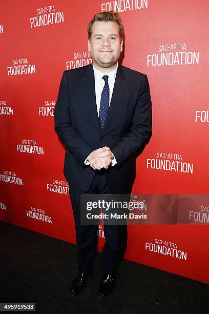 Actor James Corden attends the Screen Actors Guild Foundation 30th Anniversary Celebration at Wallis Annenberg Center for the Performing Arts on...