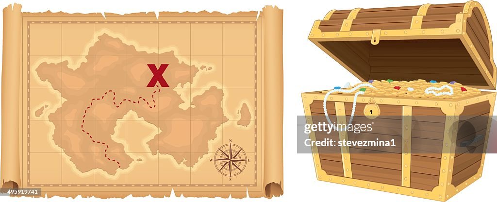 Treasure Map and Treasure